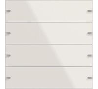 Gira 502412 4f Tastsens.4 TS4 G Blanc Ensemble de bascules, Bouton + interrupteur, Blanc