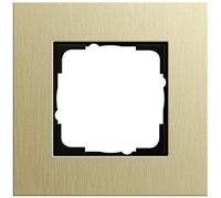 GIRA Abdeckrahmen 1fach aluminium/hellgold 0211217 (0211217)