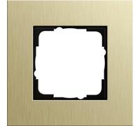 GIRA Abdeckrahmen 1fach aluminium/hellgold 0211217 (0211217)