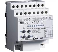 GIRA Acteur 216000 KNX/EIB Volet roulant quadruple 230VAC REG (216000)