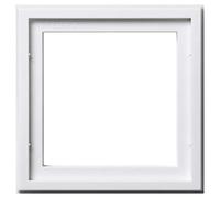 GIRA Adaptateur de montage 1f E2 blanc pur 131103