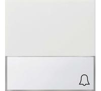 Gira Bascule BSF grande sonnette 0679112 Interrupteur de surface blanc pur, Bouton + interrupteur, Blanc