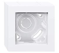 Gira Boîtier AP 1f avec cadre E2 - Blanc pur (106129)