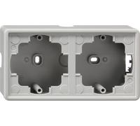 GIRA Boîtier AP 2f Kst lgr S Color AP-Geh
