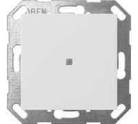 Gira Bouton-poussoir à bascule KNX, 1f, blanc pur 517103 (517103)