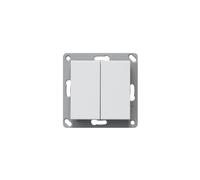 GIRA BT 246203 Système 55 Émetteur mural 2 F Blanc pur