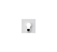 GIRA Cache pour interrupteur à clé, bouton-poussoir sans marquage, blanc