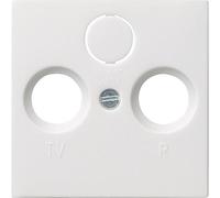 GIRA Cache Prise TV, radio System 55, Standard 55, E2, Event, Event transparent, Event opaque, Esprit, ClassiX blanc pur, mat 086927 1 pc(s)