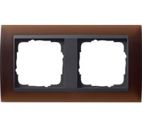 Gira Cadre de finition 2f.opaque dbr 021213