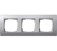Gira Cadre de finition 3p. alu 021336