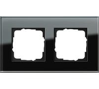 GIRA Cadre double Esprit, standard 55, système 55 noir 021205 (021205)