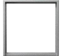 GIRA Cadre intermédiaire alu Système 55 50x50mm