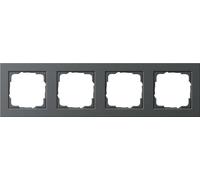 GIRA Cadre quadruple E2, standard 55 anthracite 021423 (021423)