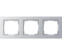 GIRA E2 - aluminium - thermoplastique - sans vis - 80,8 mm - 223,4 mm - 9,3 mm (21325)
