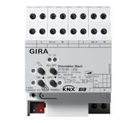 Gira Gira Actionneur universel dimmable 2f. 2x300W KNX/EIB REG 217200 Quantité:1
