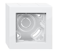 Gira Boîtier AP 1f avec cadre E2 - Blanc pur (106129)