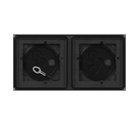 Gira Gira Boîtier en saillie 2 modules Anthracite 5502910 Quantité:1