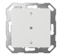 Gira Gira Bouton-poussoir bascule KNX 1f blanc pur Quantité:1