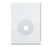 Gira Gira Cache entrée de câble 1 module Système 55 blanc 106503 Quantité:1