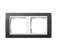 Gira Gira Cadre de finition 2f. anthracite pour rws Event 0212328 Quantité:1