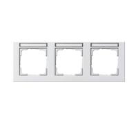 Gira Gira Cadre de finition 3f. rws horizontal, résistant aux chocs 109329 Quantité:1