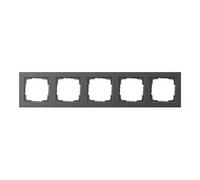 Gira Gira Cadre de finition 5f. anthracite E2 021523 Quantité:1