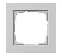Gira Gira Cadre de recouvrement 1 poste E2 Gris 021137 Quantité:1