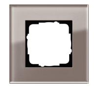 Gira Cadre de finition Esprit 0211122 – Plaque murale pour prises électriques Umbra