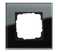 Gira Gira Cadre de recouvrement 1f. verre noir Esprit 021105 Quantité:1