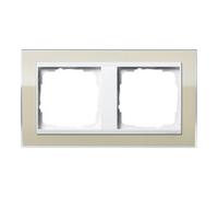 Gira Gira Cadre de recouvrement 2 fois clair sable 0212773 Quantité:1