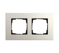 Gira Gira Cadre de recouvrement 2 postes gris clair 0212220 Quantité:1