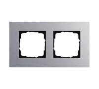 Gira Gira Cadre de recouvrement 2f. alu Esprit 021217 Quantité:1