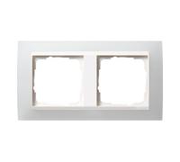 Gira Gira Cadre de recouvrement 2f. opaque blanc pour rws Event 0212334 Quantité:1