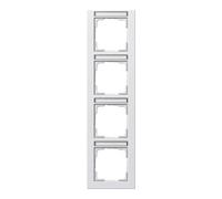 Gira Gira Cadre de recouvrement 4f. rws vertical, incassable 111429 Quantité:1