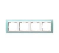 Gira Gira Cadre de recouvrement 4x opaque menthe pour rws Event 0214395 Quantité:1