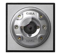Gira Gira Caméra couleur alu, encastrée, pour station de porte 126565 Quantité:1