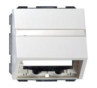 Gira Gira Capot de dérivation pour technique de données, verre rouge System55 087003 Quantité:1