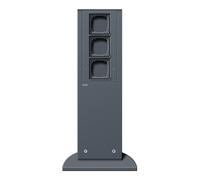 Gira Gira Colonne E 3x unité vide 491 mm Énergie 134528 Quantité:1