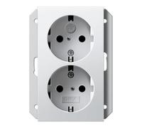 Gira Gira Double prise SCHUKO simple rws 273103 Quantité:1