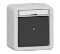 Gira Gira Interrupteur à bascule inverseur BSF WG AP Gris 315630 Quantité:1