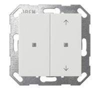 Gira Gira KNX Interrupteur à bascule 2f blanc non imprimé/flèches 517503 Quantité:1