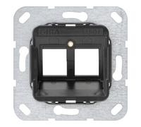 Gira Gira Modular Jack 1 support encastré double 560100 Quantité:1