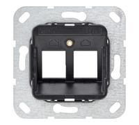 Gira Gira Modular Jack 3 support encastré 2x 560300 Quantité:1