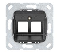 Gira Gira Modular Jack 8 support encastré 2 fois 560800 Quantité:1