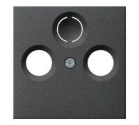 Gira Gira Plaque centrale antenne anthracite System55 086928 Quantité:1