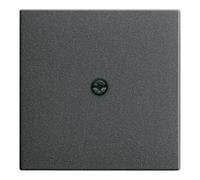 Gira Gira Plaque centrale avec support de cordon anthracite System55 027428 Quantité:1