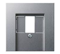 Gira Gira Plaque centrale TAE alu System55 027626 Quantité:1