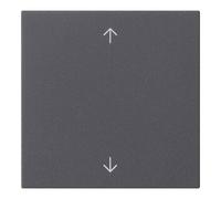 Gira Gira Plaque de commande anthracite avec symboles fléchés 536128 Quantité:1