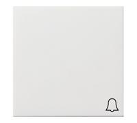 Gira Gira Plaque d'interrupteur sonnette rws-gl 0286112 Quantité:1