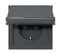 Gira Gira Prise KD TX-44 Anthracite 16A 250V prise de terre protégée Quantité:1